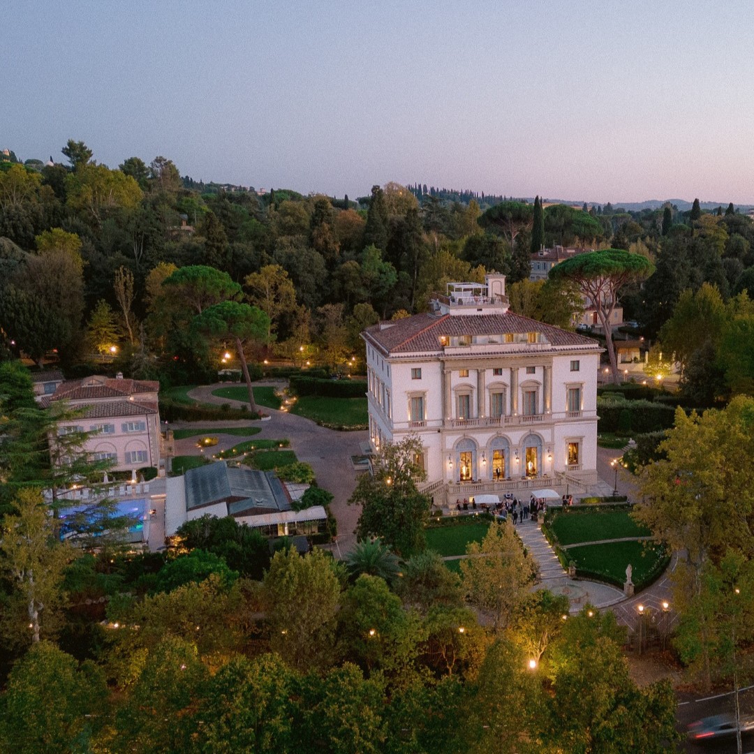 Villa Cora wedding venue in Florence, Tuscany